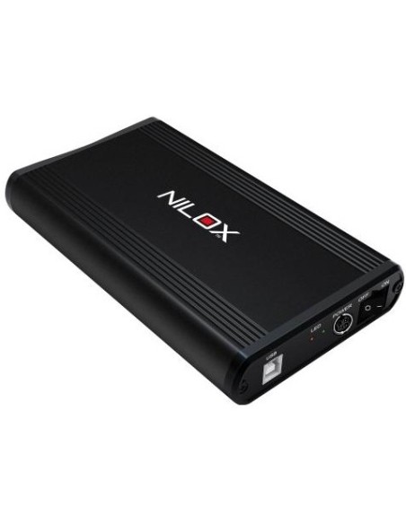 Nilox DH2313ER-B disco rigido esterno 2 TB 7200 Giri min 3.5" USB 2.0 Nero