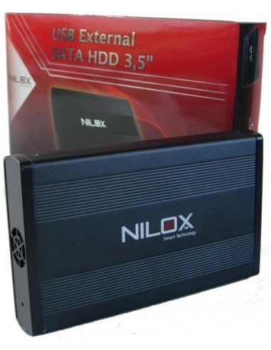 Nilox DH2313ER-B disco rigido esterno 2 TB 7200 Giri min 3.5" USB 2.0 Nero