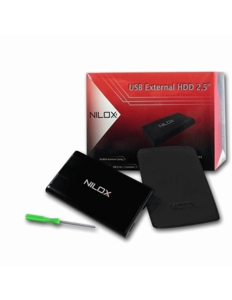Nilox DH7303ER disco rigido esterno 160 GB 5400 Giri min 2.5" Nero