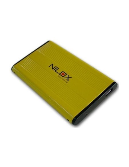 Nilox Pocket 320gb "F1 Line" Yellow disco rigido esterno 5400 Giri min 2.5" Nero, Giallo