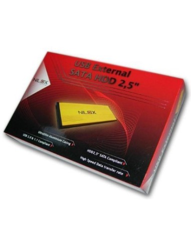 Nilox Pocket 320gb "F1 Line" Yellow disco rigido esterno 5400 Giri min 2.5" Nero, Giallo