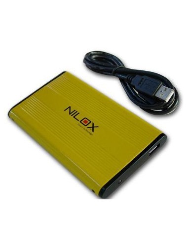 Nilox Pocket 320gb "F1 Line" Yellow disco rigido esterno 5400 Giri min 2.5" Nero, Giallo