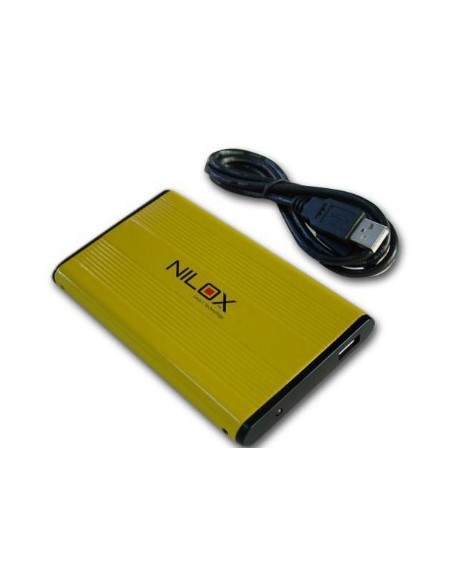 Nilox Pocket 320gb "F1 Line" Yellow disco rigido esterno 5400 Giri min 2.5" Nero, Giallo