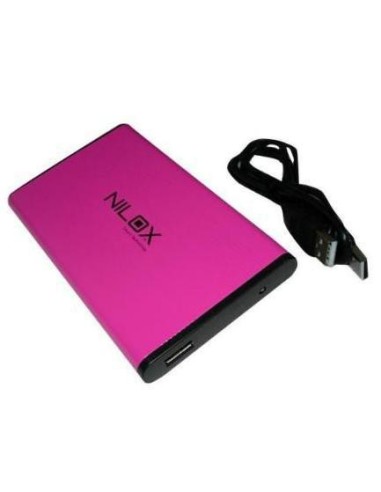Nilox DH7308ER-F disco rigido esterno 500 GB 5400 Giri min 2.5" USB 2.0 Viola