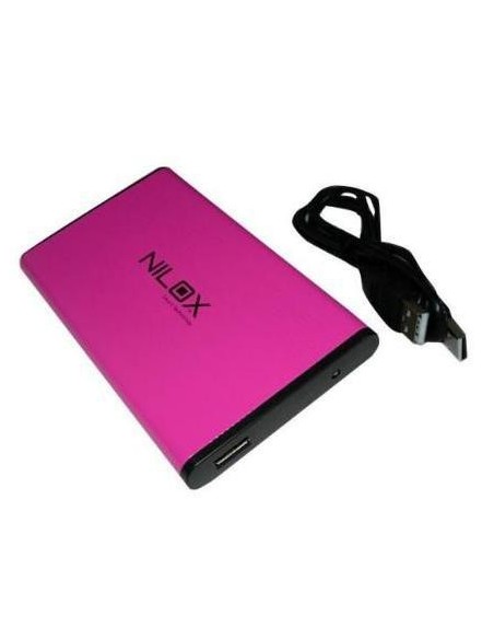 Nilox DH7308ER-F disco rigido esterno 500 GB 5400 Giri min 2.5" USB 2.0 Viola