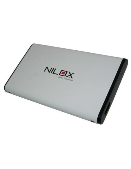 Nilox 500GB 2.5" USB2.0 disco rigido esterno 5400 Giri min 2.5" USB 2.0 Bianco