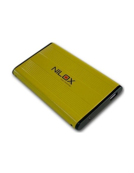 Nilox Pocket 500gb "F1 Line" Yellow disco rigido esterno 5400 Giri min 2.5" Nero, Giallo