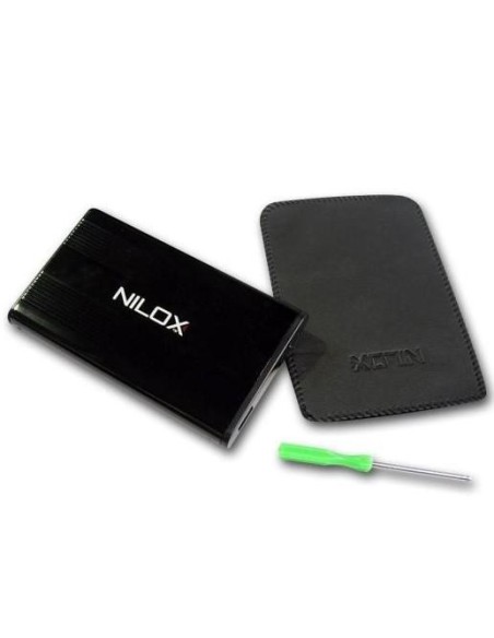 Nilox 640GB 2.5" USB 2.0 disco rigido esterno 5400 Giri min 2.5" Nero