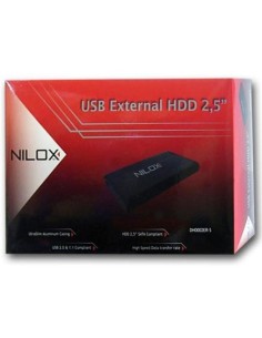 Nilox 640GB 2.5" USB 2.0 disco rigido esterno 5400 Giri min 2.5" Nero 2