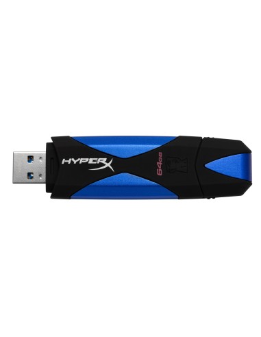 HyperX DataTraveler 3.0 64GB unità flash USB USB tipo A 3.2 Gen 1 (3.1 Gen 1) Nero, Blu