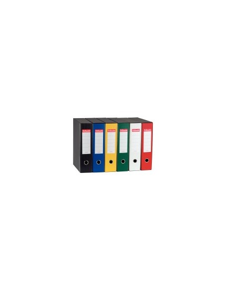 Esselte Registratori Eurofile raccoglitore ad anelli Nero