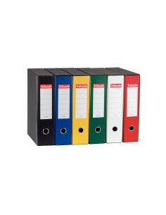 Esselte Registratori Eurofile raccoglitore ad anelli Verde