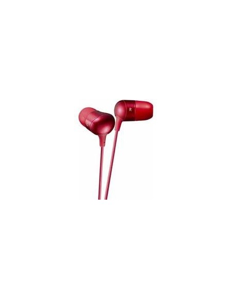 JVC HA-FX35-R-E cuffia e auricolare Cuffie Cablato Rosso