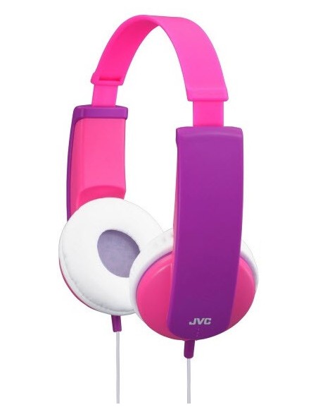 JVC HA-KD5-P cuffia e auricolare Cuffie Cablato A Padiglione MUSICA Rosa