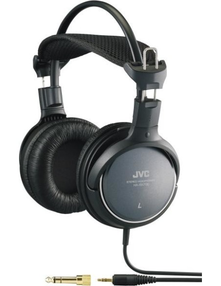 JVC HA-RX700 cuffia e auricolare Cuffie Cablato A Padiglione MUSICA Nero