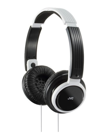 JVC HA-S200-W-E cuffia e auricolare Cuffie Cablato A Padiglione MUSICA Nero, Bianco