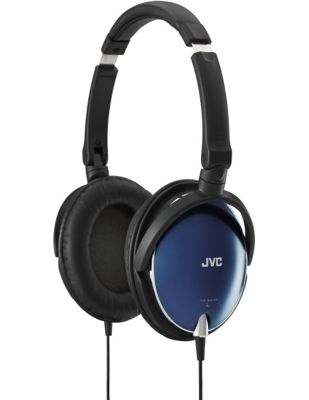 JVC HA-S600-A cuffia e auricolare Cuffie Cablato A Padiglione Nero, Blu
