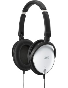 JVC HA-S600-W cuffia e auricolare Cuffie Cablato A Padiglione Nero, Bianco