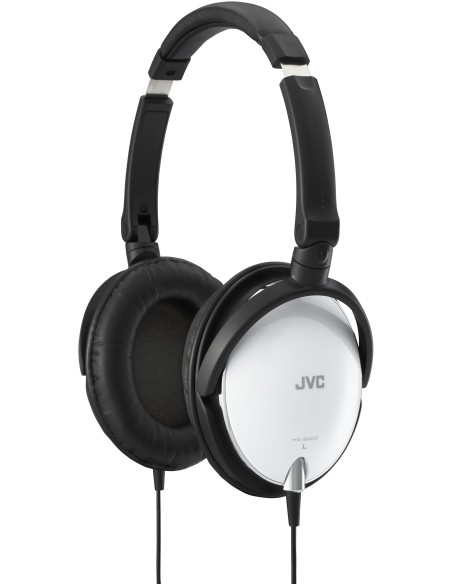 JVC HA-S600-W cuffia e auricolare Cuffie Cablato A Padiglione Nero, Bianco