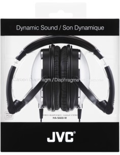 JVC HA-S600-W cuffia e auricolare Cuffie Cablato A Padiglione Nero, Bianco 2