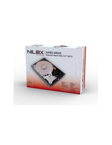 Nilox 500GB SATA disco rigido interno 7200 Giri min 16 MB 3.5" Serial ATA III