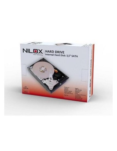 Nilox 1.5TB SATA disco rigido interno 1,5 TB 5400 Giri min 32 MB 3.5" Serial ATA III