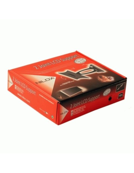 Nilox MA1106 Supporto TV a parete Nero