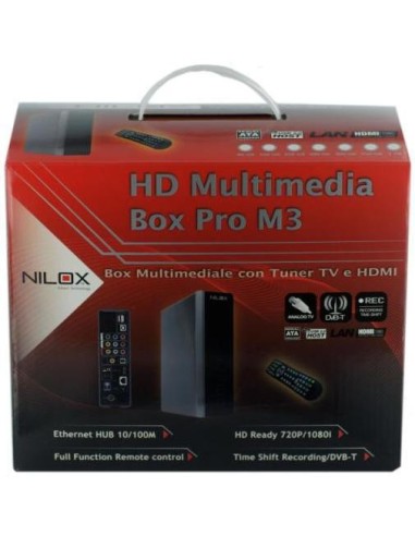 Nilox Multimedia Hard Disk 500GB + DVB-T Nero
