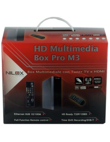 Nilox 1TB HDD M3 + DVB-T Nero 720 x 576 Pixel
