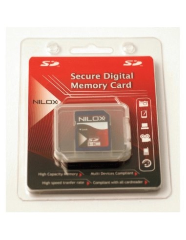 Nilox MICRO-SD-4GB-AD memoria flash MicroSD