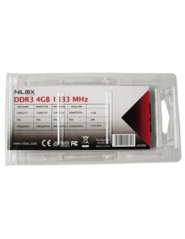 Nilox MN2806 memoria 4 GB 1 x 4 GB DDR3