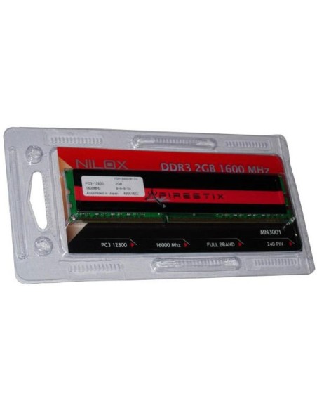 Nilox MN3001 memoria 2 GB 1 x 2 GB DDR3