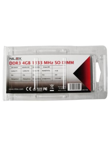 Nilox MN3106 memoria 4 GB 1 x 4 GB DDR3