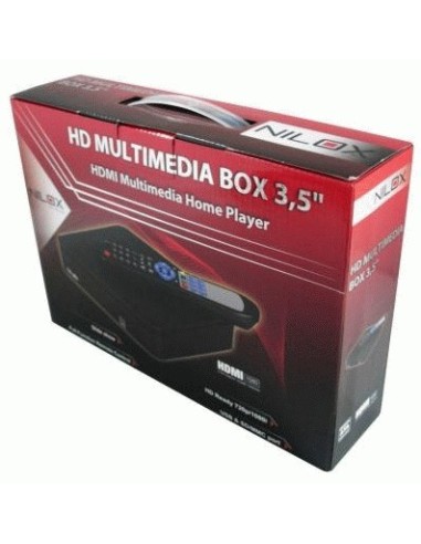 Nilox MTHD0208ER lettore multimediale Nero