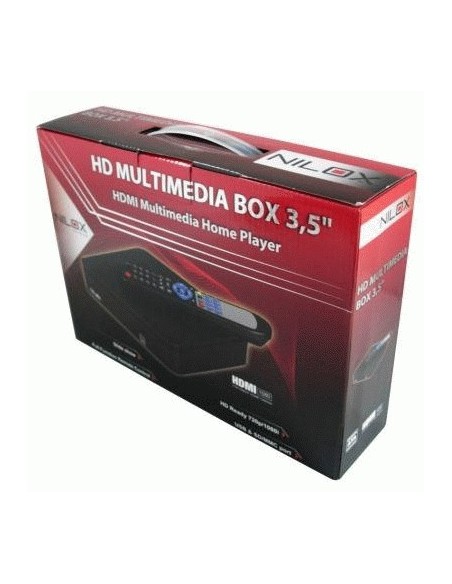 Nilox MTHD0208ER lettore multimediale Nero