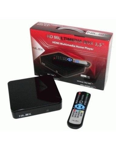 Nilox MTHD0208ER lettore multimediale Nero
