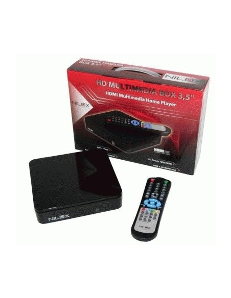 Nilox MTHD0208ER lettore multimediale Nero
