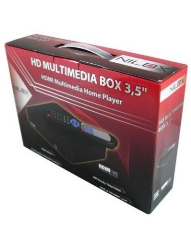 Nilox MTHD0308ER lettore multimediale Nero