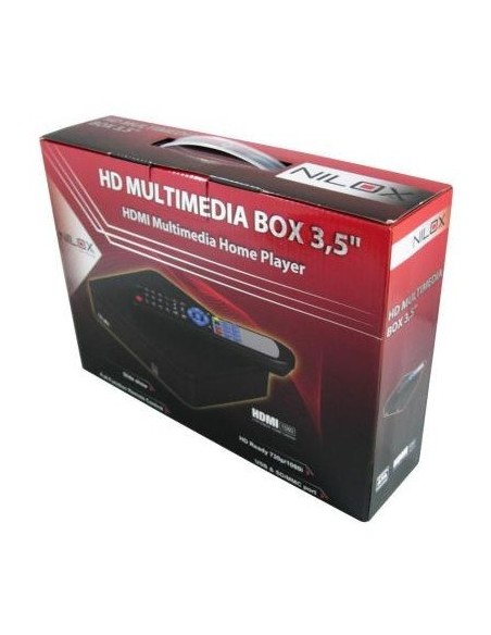 Nilox MTHD0308ER lettore multimediale Nero