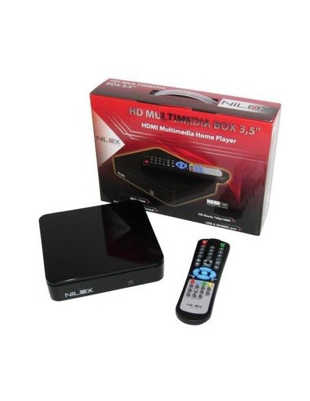 Nilox MTHD0308ER lettore multimediale Nero
