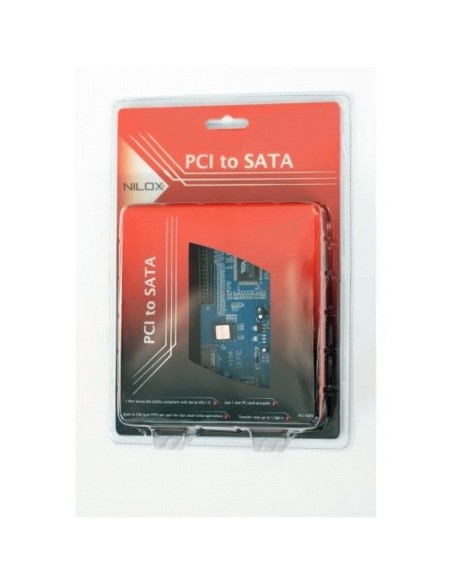 Nilox SCHEDA PCI 1 PORTA SATA scheda di interfaccia e adattatore