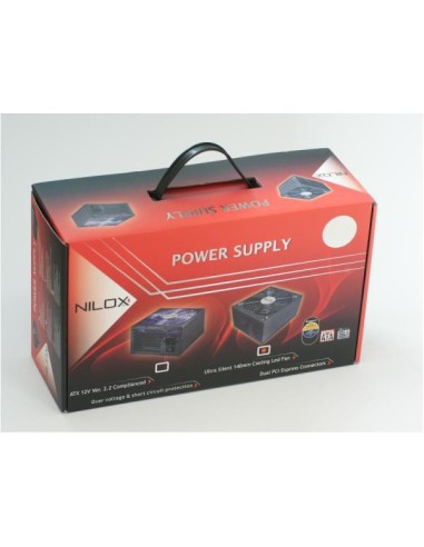 Nilox psni-10004modbk alimentatore per computer 1000 W Nero