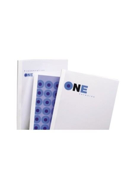 GBC OPTIMAL THERMACOVER A4 24MM WHITE (50) Bianco
