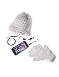Celly WINTERKITIV cuffia e auricolare Avorio
