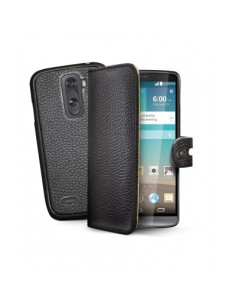 Celly AMBO418BK custodia per cellulare 13,9 cm (5.46") Custodia a borsellino Nero