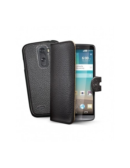 Celly AMBO418BK custodia per cellulare 13,9 cm (5.46") Custodia a borsellino Nero