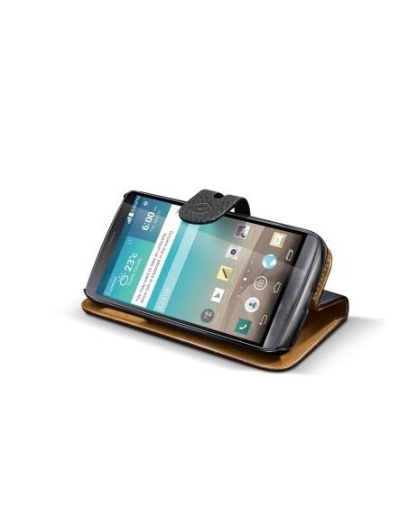 Celly AMBO418BK custodia per cellulare 13,9 cm (5.46") Custodia a borsellino Nero