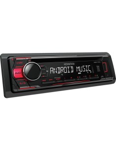 Kenwood KDC-110UR Ricevitore multimediale per auto Nero, Rosso 200 W 2