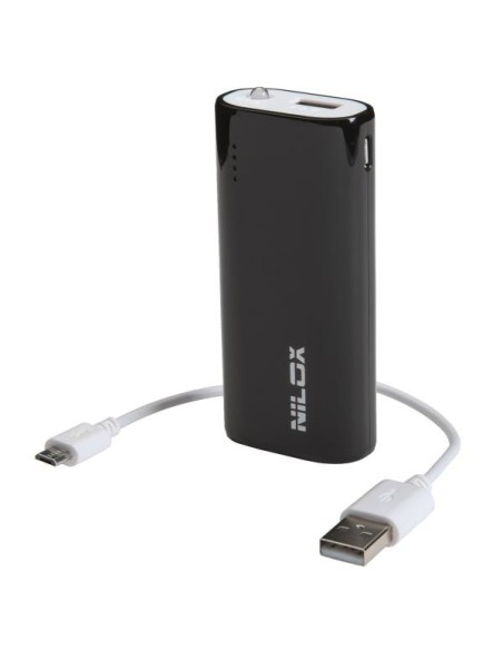 Nilox NXPB5200B batteria portatile 5200 mAh Nero