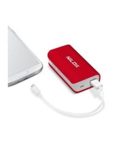 Nilox NXPB4000R batteria portatile 4000 mAh Rosso